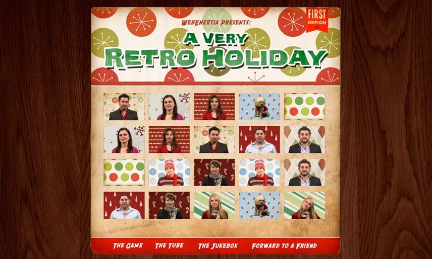 Retro Holiday eCard Fun2