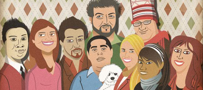 Retro Holiday eCard Fun