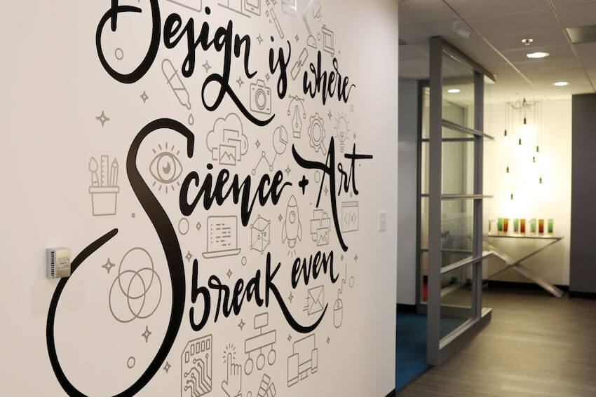 design is where science + art break even