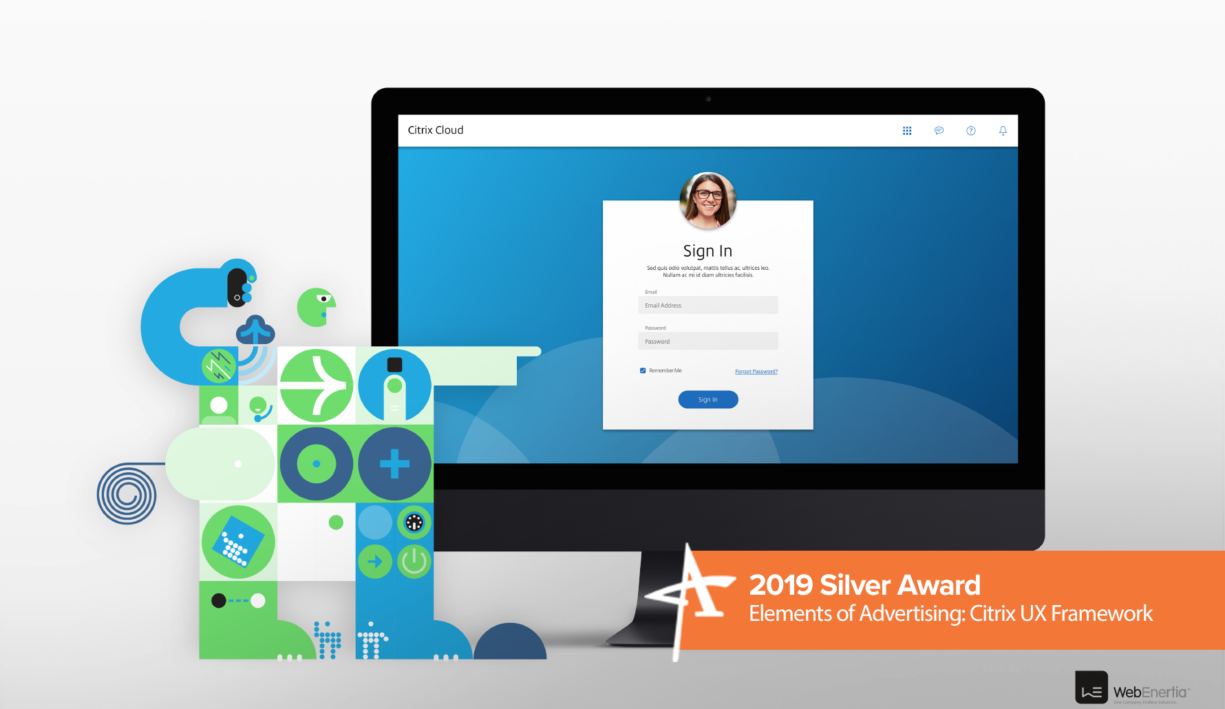 2019 Silver Addy Award - Elements of Adverising: Citrix UX Framework