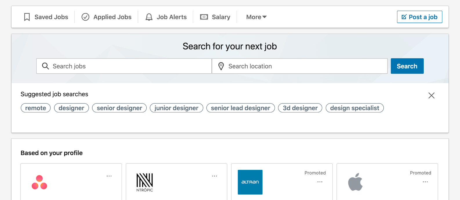 Search for Jobs Web Design San Jose